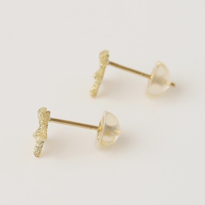 18金 ピアス k18 18金ピアス 18k オープンスター 星 シンプル k18ピアス レディース ピアス18金 地金 ゴールド 18kピアス 小さめ つけっぱなし 両耳 セット｜devas｜05