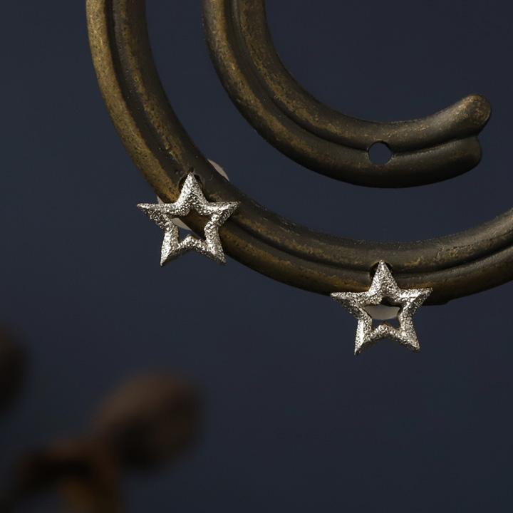 プラチナピアス ピアス プラチナ レディース オープンスター 星 プラチナ950 ピアスプラチナ PT シンプル おしゃれ ハート 地金 小さめ 小さい 華奢 両耳 セット | DEVAS | 01