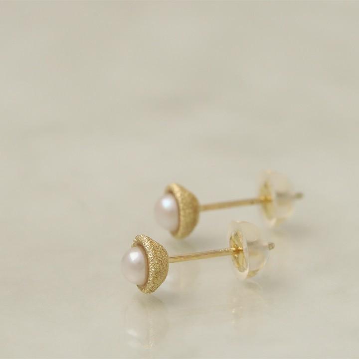 【土日限定2000円OFFクーポン有】 18金 ピアス k18 18金ピアス 18k 本真珠 パール アコヤ 3.5mm k18ピアス レディース ピアス18金 つけっぱなし 両耳 | DEVAS | 03
