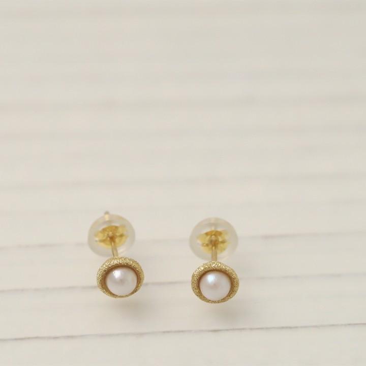 【土日限定2000円OFFクーポン有】 18金 ピアス k18 18金ピアス 18k 本真珠 パール アコヤ 3.5mm k18ピアス レディース ピアス18金 つけっぱなし 両耳 | DEVAS | 05