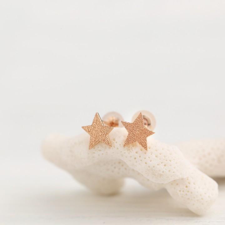 【土日限定2000円OFFクーポン有】 18金 ピアス k18 ピンクゴールド 18金ピアス 18k スター 星 k18ピアス レディース ピアス18金 両耳 セット | DEVAS | 04