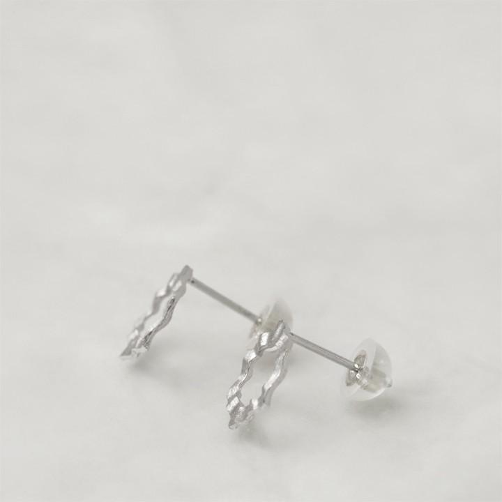 プラチナピアス ピアス プラチナ レディース 六角形 プラチナ950 ピアスプラチナ PT シンプル おしゃれ 地金 華奢 シンプルピアス 小さめ 小さい 両耳 セット | DEVAS | 03