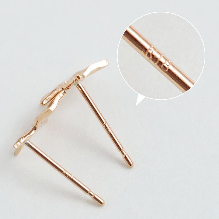 【土日限定1500円OFFクーポン有】 18金 ピアス k18 ピンクゴールド 18金ピアス 18k スター 星 k18ピアス レディース ピアス18金 両耳 セット | DEVAS | 06