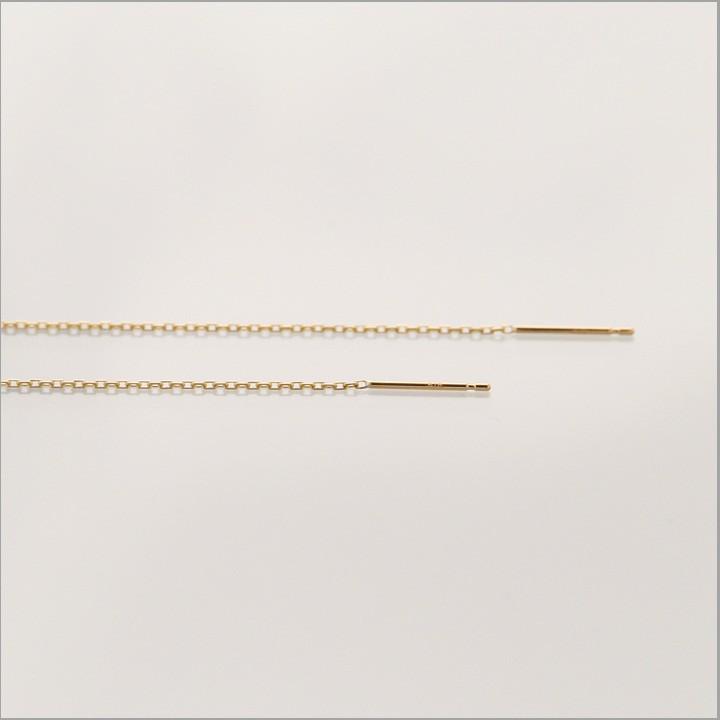 【土日限定1500円OFFクーポン有】 18金 ピアス k18 揺れる アメリカンピアス 18k 六角形 ヘキサゴン 18金ピアス k18ピアス レディース ピアス18金 両耳 | DEVAS | 03