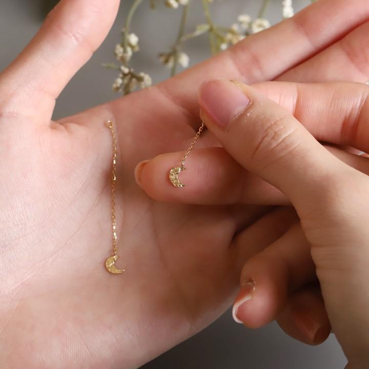 18金 ピアス 18k 18金ピアス レディース シンプル クロス サボテン 王冠 星 ハート ピアスチャーム 選べる モチーフ ゴールド 金ピアス k18 金属アレルギー対応 | DEVAS | 12