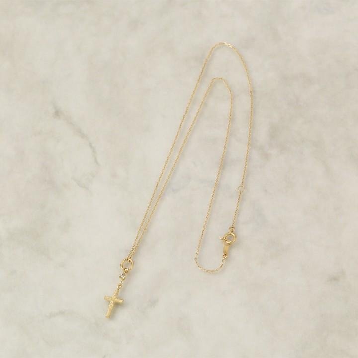 【土日限定1500円OFFクーポン有】 ペンダントトップ 18金 k18 18金ネックレス ペンダント レディース ダイヤ クロス 18k 18金ペンダントトップ | DEVAS | 05