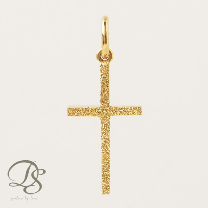 最終値下げ　K18 クロス　ペンダントトップ K18 ダイヤ入りクロスペンダントトップ（小） | 株式会社特撰すずき