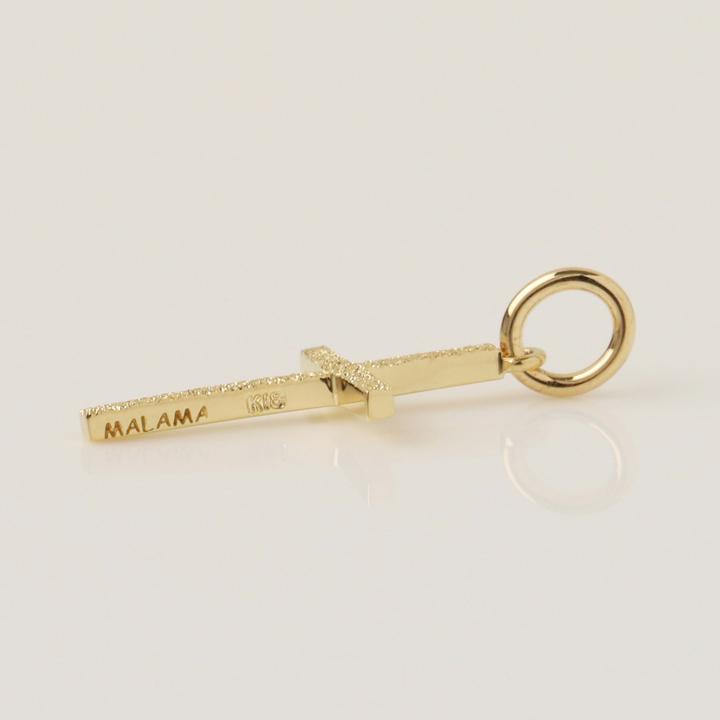 【土日限定2000円OFFクーポン有】 ペンダントトップ 18金 k18 18金ネックレス クロス ペンダント レディース シンプル 18k 18金ペンダントトップ | DEVAS | 03