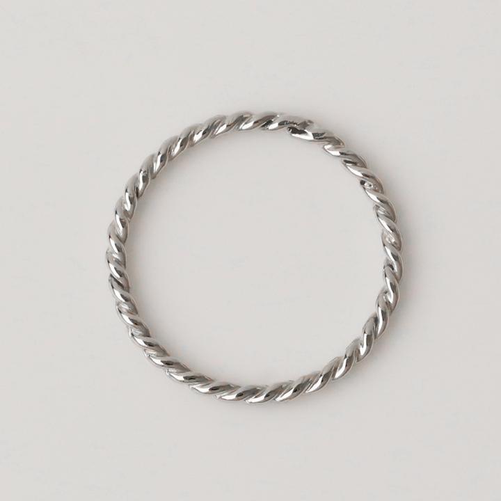 【土日限定1500円OFFクーポン有】 プラチナリング 指輪 プラチナ リング ピンキー ピンキーリング スパイラル ねじれ 指輪 レディース プラチナ指輪 | DEVAS | 02