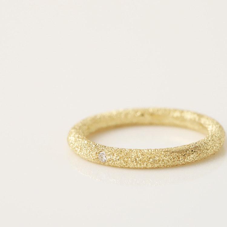 【土日限定3500円OFFクーポン有】 18金 リング k18 ピンキーリング k18リング 一粒ダイヤ ダイヤモンド 18k 指輪 レディース 18金指輪 18金リング | DEVAS | 05