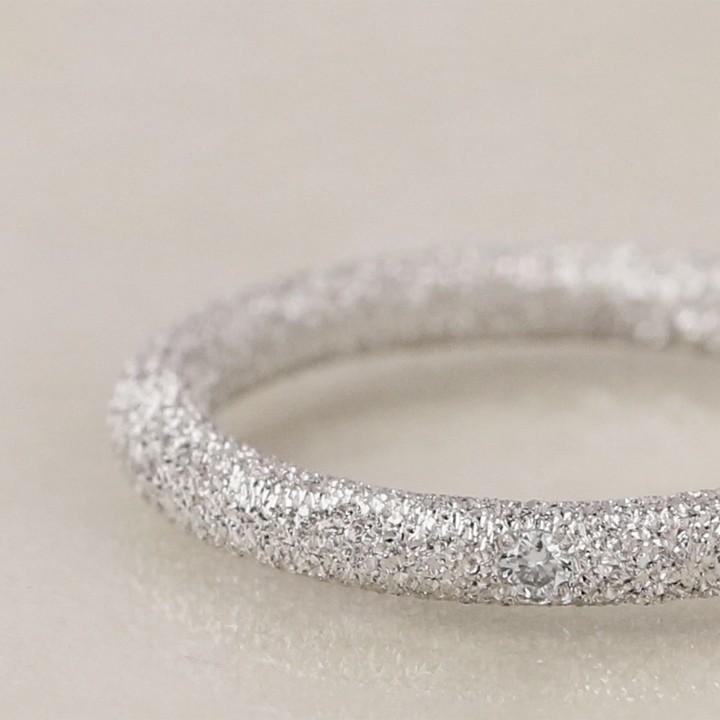 6月土日限定 7%クーポン▼ 18金 リング k18 ピンキーリング ホワイトゴールド 指輪 k18リング ダイヤモンド 18k レディース 18金指輪 18金リング | DEVAS | 02