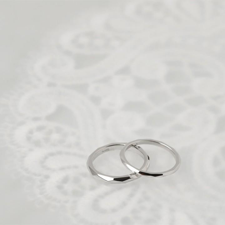 6月土日限定 15%クーポン▼ プラチナリング ペアリング 結婚指輪 プラチナ リング マリッジリング カット メンズ 指輪 レディース プラチナ指輪 | DEVAS | 01