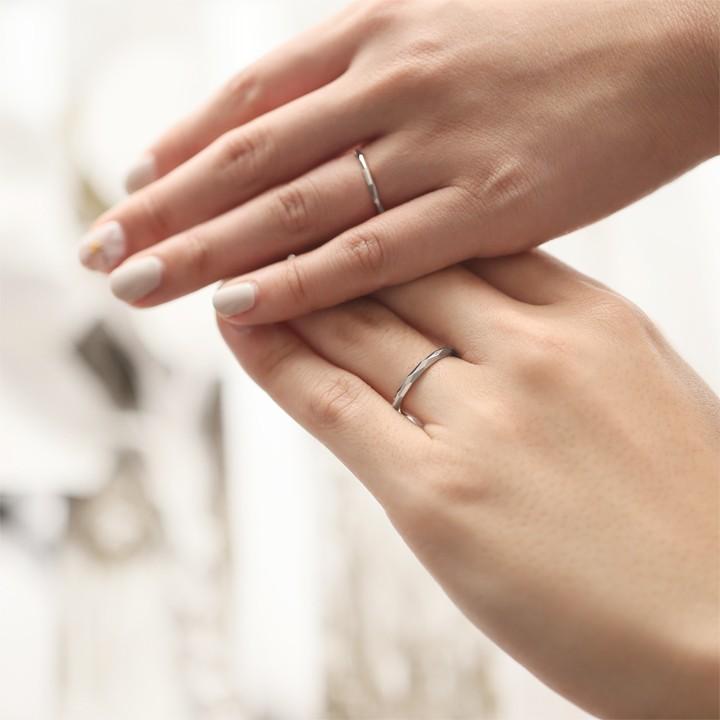 6月土日限定 15%クーポン▼ プラチナリング ペアリング 結婚指輪 プラチナ リング マリッジリング カット メンズ 指輪 レディース プラチナ指輪 | DEVAS | 06