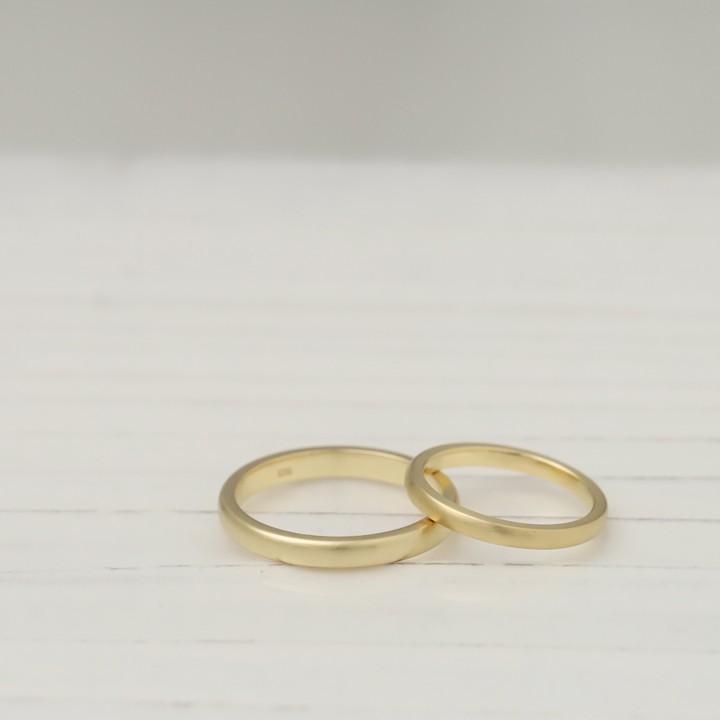 6月土日限定 7%クーポン▼ 18金 リング k18 ペアリング k18リング 甲丸 結婚指輪 マリッジリング 18k 指輪 レディース 18金指輪 18金リング | DEVAS | 03