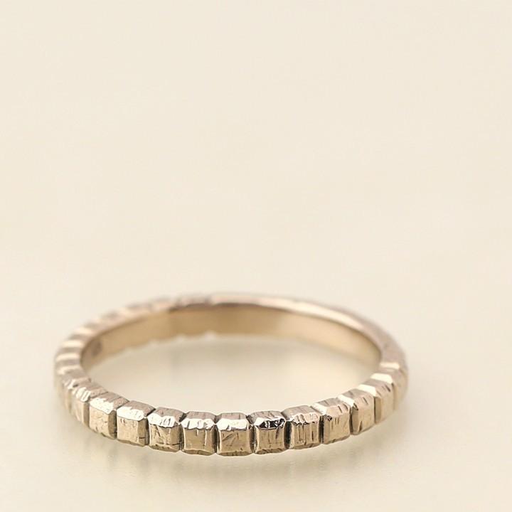 K18 ホワイトゴールド リング ブロックデザイン L メンズ レディース シンプル 指輪 18k 18金 Ml R019 L Wg デザイナーズジュエリー Devas 通販 Yahoo ショッピング