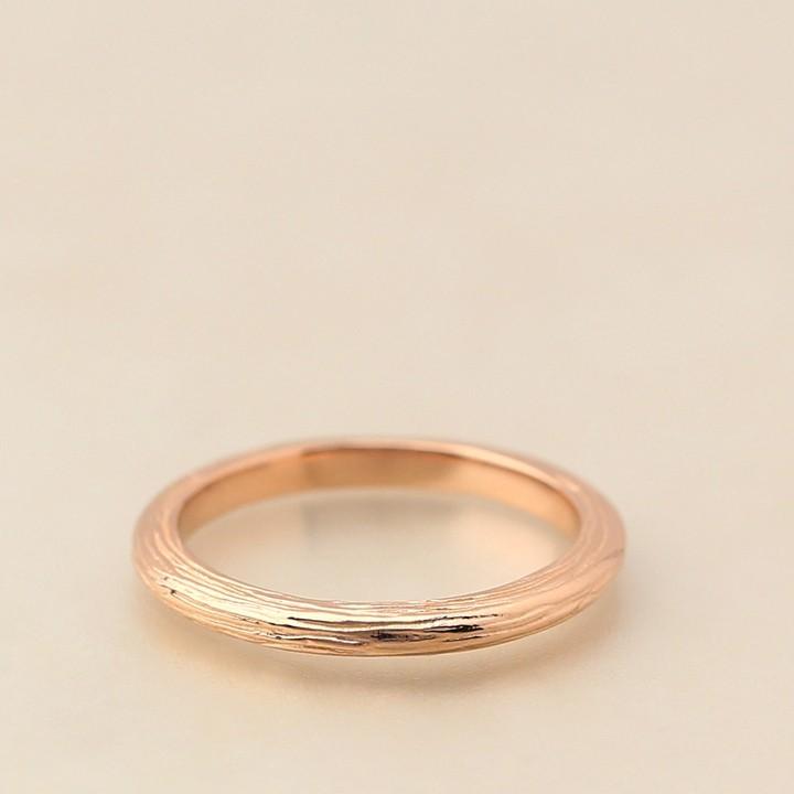 【6/14~15限定5000円OFFクーポン有】18金 リング k18 k18リング ピンクゴールド 指輪 メンズ ライン 2mm幅 18k レディース 18金指輪 18金リング ペアの画像