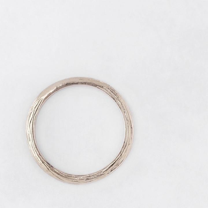 【6/14~15限定5000円OFFクーポン有】18金 リング k18 k18リング ホワイトゴールド 指輪 ライン 1.8mm幅 18k レディース 18金指輪 18金リング ペアの画像