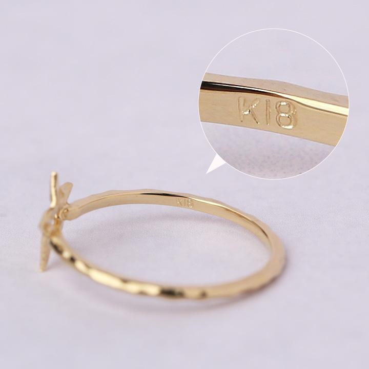 DEVAS 【土日限定1500円OFFクーポン有】 18金 リング k18 ピンキー