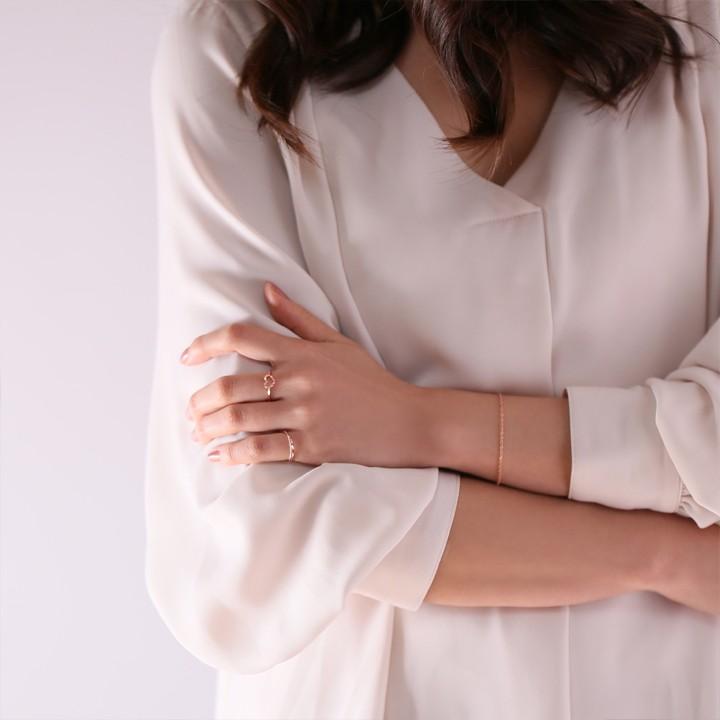 【土日限定2000円OFFクーポン有】 18金 リング k18 ピンキーリング ピンクゴールド 指輪 k18リング ハート 18k レディース 18金指輪 18金リング | DEVAS | 06