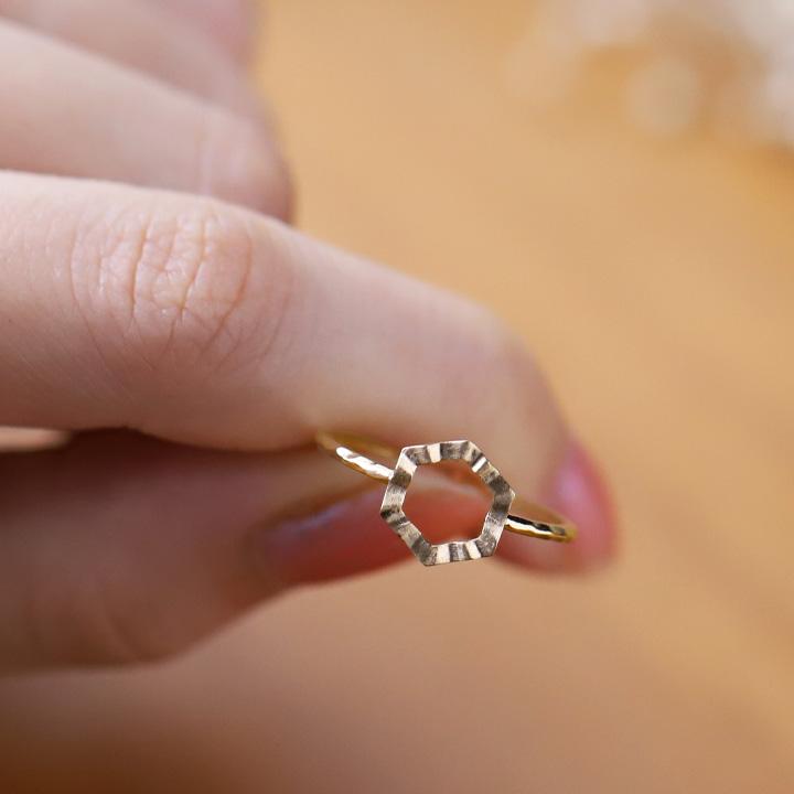 DEVAS 【土日限定2000円OFFクーポン有】 18金 リング k18 ピンキー