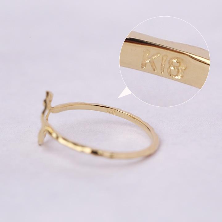 DEVAS 【土日限定1500円OFFクーポン有】 18金 リング k18 ピンキー