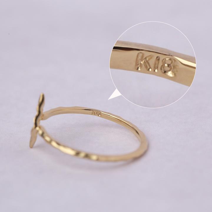 DEVAS 【土日限定2000円OFFクーポン有】 18金 リング k18 ピンキー