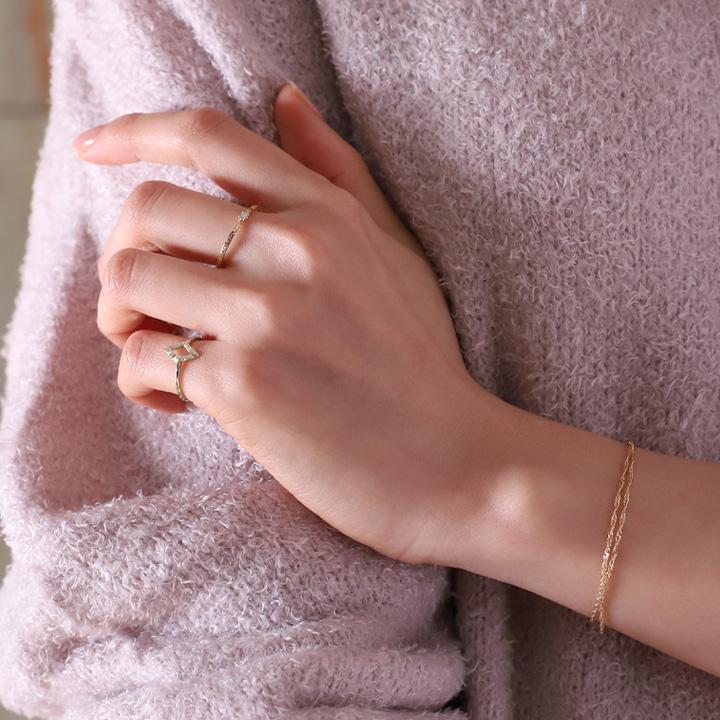 プラチナリング 指輪 プラチナ リング ひし形 ロンバス pt950 pt 指輪 ピンキーリング レディース プラチナ指輪 シンプル 本物 地金 華奢 細い つけっぱなし | DEVAS | 09