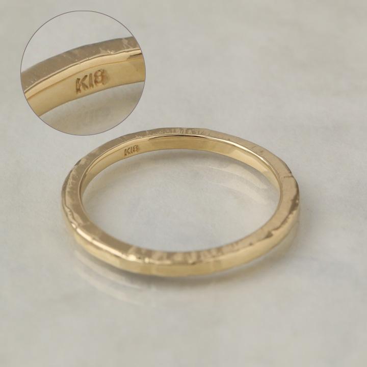 K18 18金　5号　リング　51 DEVAS 【土日限定5000円OFFクーポン有】 18金 リング k18 k18リング