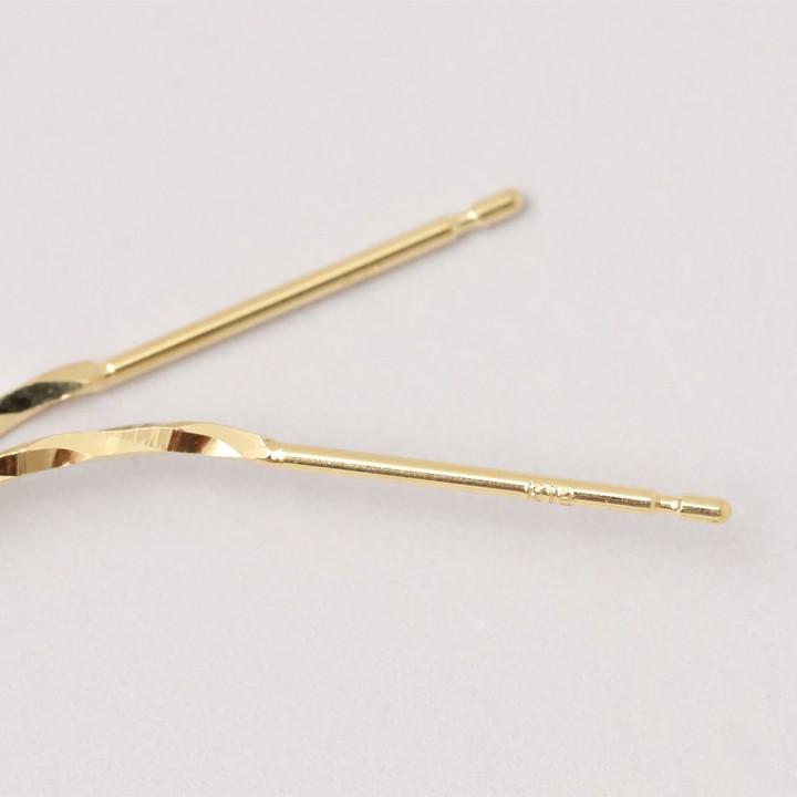 【土日限定2000円OFFクーポン有】 フープピアス 18k ピアス 18金 フープ k18 18金ピアス ツイスト(M) k18ピアス レディース ピアス18金 両耳 セット | DEVAS | 04