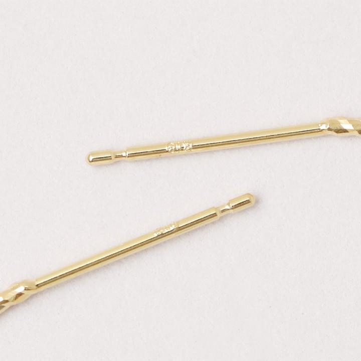 【土日限定2000円OFFクーポン有】 フープピアス 18k ピアス 18金 フープ k18 18金ピアス スパイラル(S) k18ピアス レディース ピアス18金 両耳 セット | DEVAS | 04