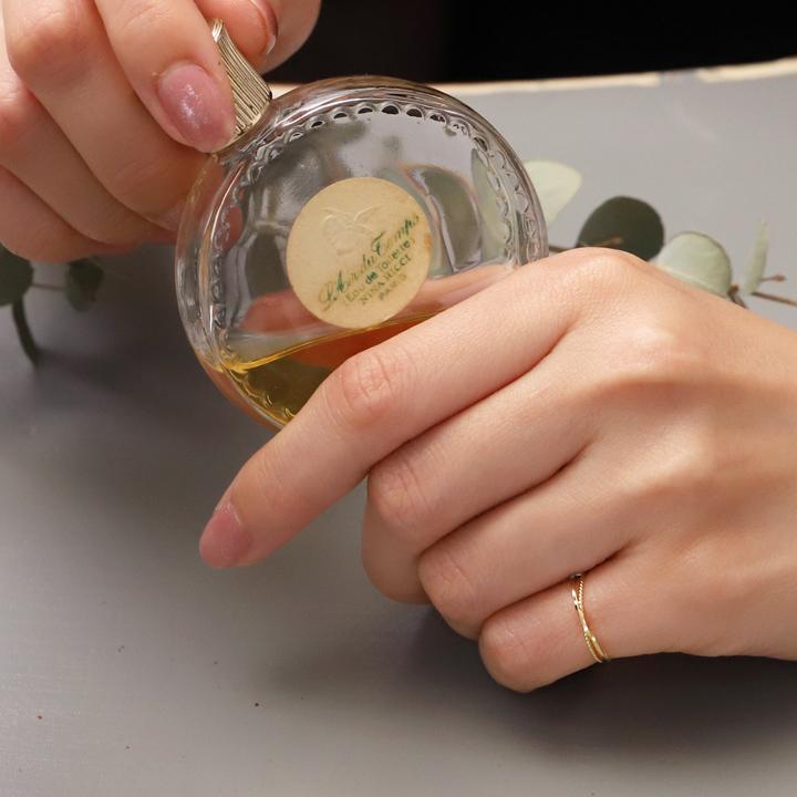 18金 リング k18 ピンキーリング k18リング 2連 ひねり 18k 指輪 レディース 18金指輪 18金リング 18kリング シンプル ピンキー ゴールド 本物 地金 華奢 細い | DEVAS | 07