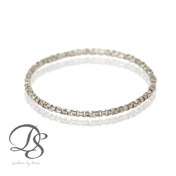 プラチナリング 指輪 プラチナ リング ピンキー ピンキーリング チェーンリング ベネチアンチェーン pt850 指輪 レディース シンプル プラチナ指輪 本物 | DEVAS