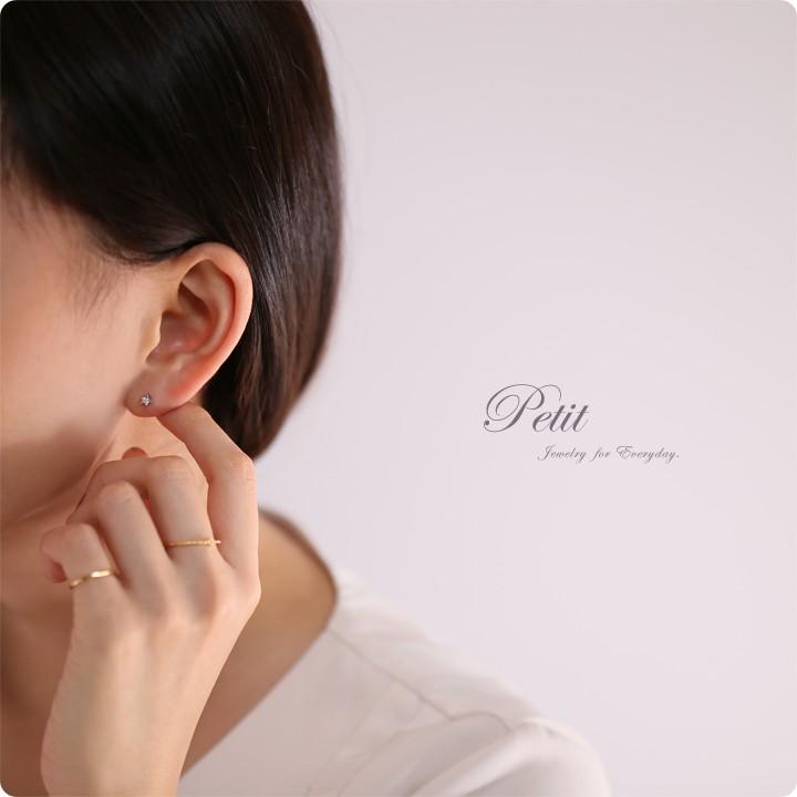 【6/14~15限定1500円OFFクーポン有】18金 ピアス k18 18金ピアス 18k スター 星 ダイヤモンド 0.1ct k18ピアス レディース ピアス18金 つけっぱなし 両耳の画像