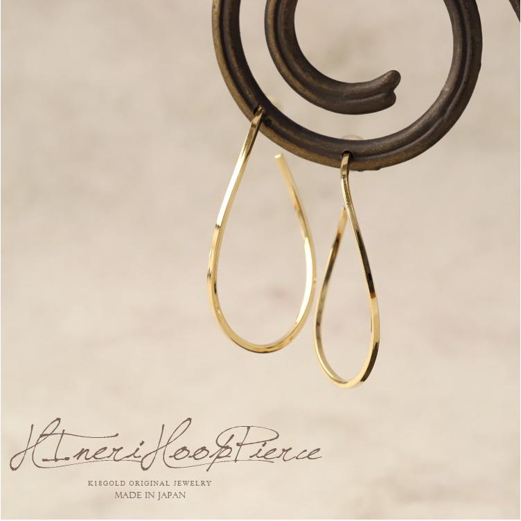 【土日限定3500円OFFクーポン有】 フープピアス 18k ピアス 18金 フープ k18 18金ピアス ひねり k18ピアス レディース ピアス18金 両耳 プラチナ ピンク | DEVAS | 01