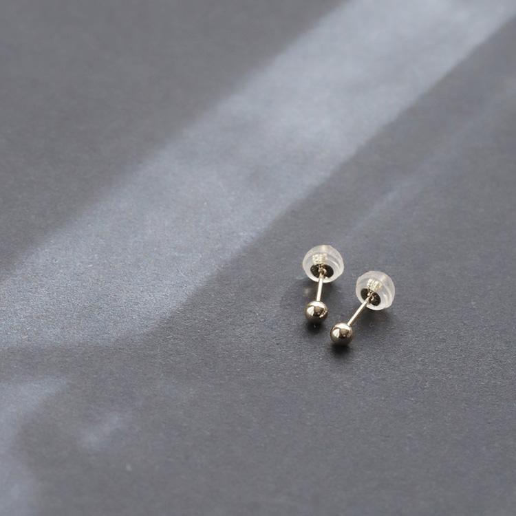 日曜200円OFFクーポン有▼ プラチナピアス ピアス プラチナ レディース 丸玉 ボール 光沢 3mm プラチナ900 ピアスプラチナ PT シンプル 地金 小さめ 両耳 片耳 | DEVAS | 01