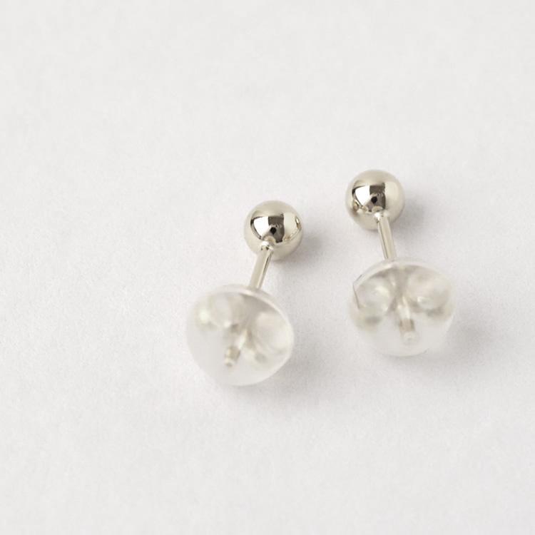 日曜200円OFFクーポン有▼ プラチナピアス ピアス プラチナ レディース 丸玉 ボール 光沢 3mm プラチナ900 ピアスプラチナ PT シンプル 地金 小さめ 両耳 片耳 | DEVAS | 05