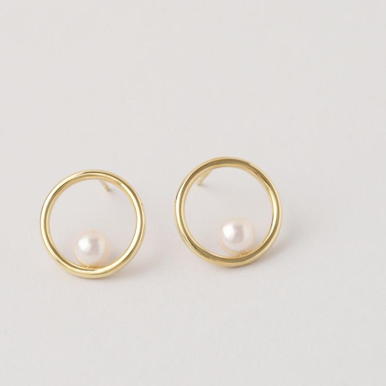 【土日限定2000円OFFクーポン有】 18金 ピアス k18 18金ピアス 18k あこや 真珠 パール k18ピアス レディース ピアス18金 つけっぱなし 両耳 セット | DEVAS | 05
