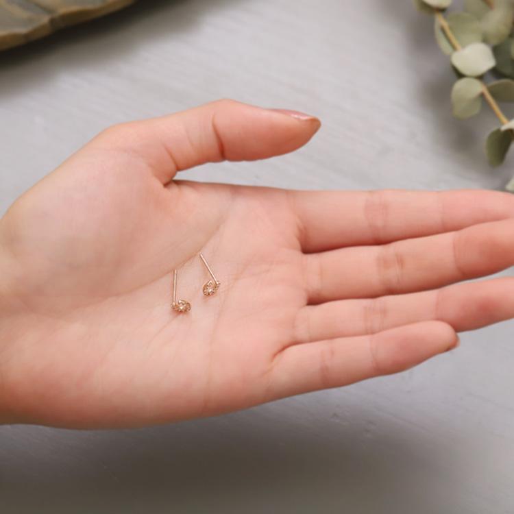 【土日限定2000円OFFクーポン有】 18金 ピアス k18 ピンクゴールド 18金ピアス 18k 馬蹄 ホースシュー k18ピアス レディース ピアス18金 両耳 セット | DEVAS | 11