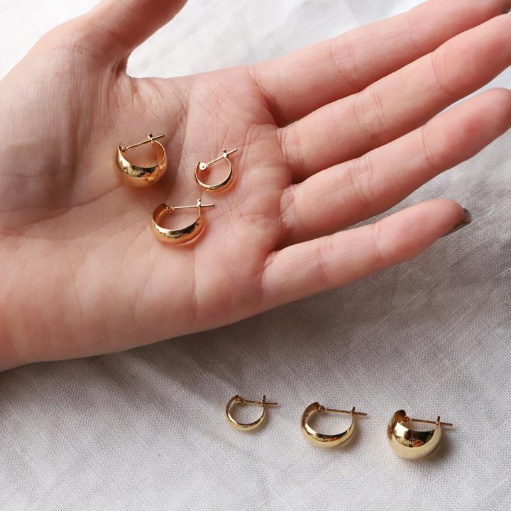 DEVAS 4月土日限定 5%クーポン▽ フープピアス 18k ピアス 18金 DEVAS 4月土日限定 5%クーポン▽ フープピアス 18k ピアス 18金