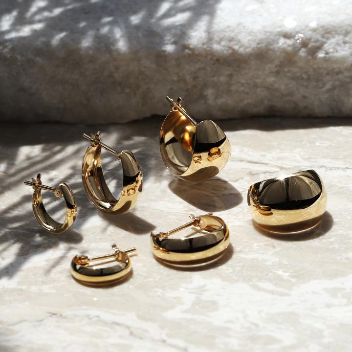 DEVAS 4月土日限定 5%クーポン▽ フープピアス 18k ピアス 18金 DEVAS 4月土日限定 5%クーポン▽ フープピアス 18k ピアス 18金