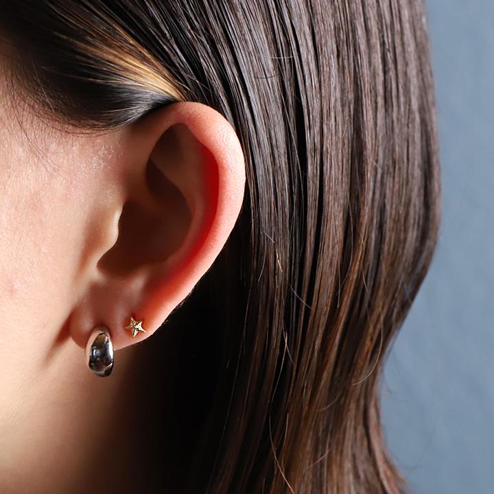 【土日限定1500円OFFクーポン有】 プラチナピアス ピアス プラチナ レディース 半月 月甲丸 ムーン プラチナ900 ピアスプラチナ おしゃれ 両耳 セット | DEVAS | 09