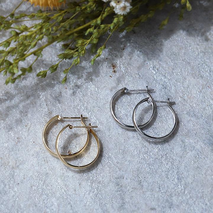 DEVAS 4月土日限定 5%クーポン▽ フープピアス 18k ピアス 18金 DEVAS 4月土日限定 5%クーポン▽ フープピアス 18k ピアス 18金