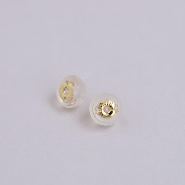 18金 ピアス 18k 18金ピアス KNOT 結び目 プラチナ Pt900 シンプル k18ピアス レディース ピアス18金 地金 小さめ | DEVAS | 12