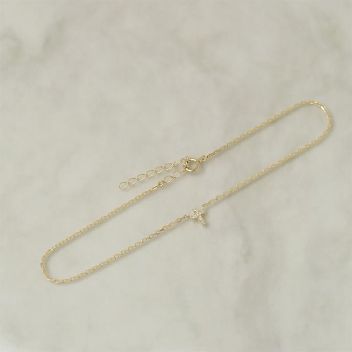 DEVAS 9月土日限定 7%クーポン▽ 18金 アンクレット k18 18k