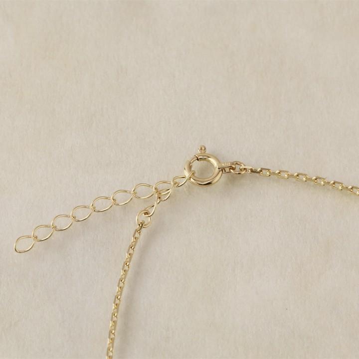 【土日限定3500円OFFクーポン有】 18金 アンクレット k18 18k レディース クロス 6石 ダイヤモンド 18金アンクレット 普段使い 18 金 チェーン | DEVAS | 07