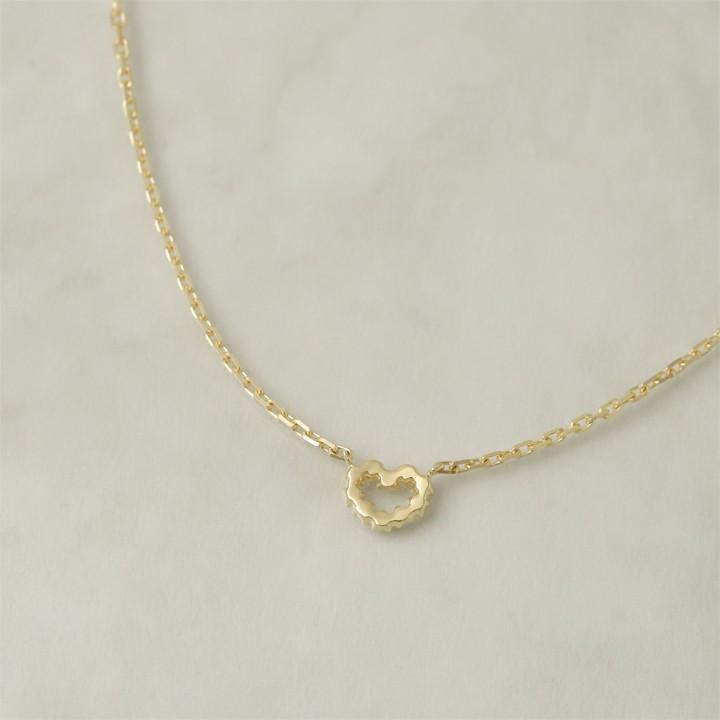 【土日限定3500円OFFクーポン有】 18金 アンクレット k18 18k レディースハート 10石 ダイヤモンド 18金アンクレット 普段使い 18 金 チェーン | DEVAS | 05