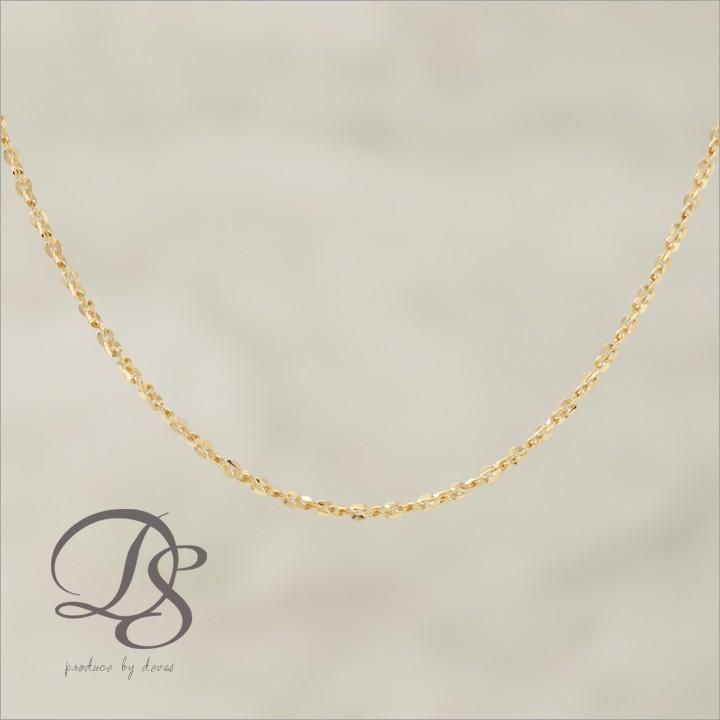 【土日限定2000円OFFクーポン有】 18金 アンクレット k18 18k レディース ツイストあずきチェーン 1.2mm 18金アンクレット チェーン k18アンクレット | DEVAS