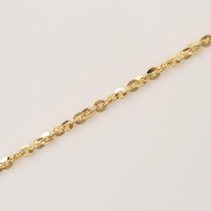 【土日限定2000円OFFクーポン有】 18金 アンクレット k18 18k レディース ツイストあずきチェーン 1.2mm 18金アンクレット チェーン k18アンクレット | DEVAS | 04