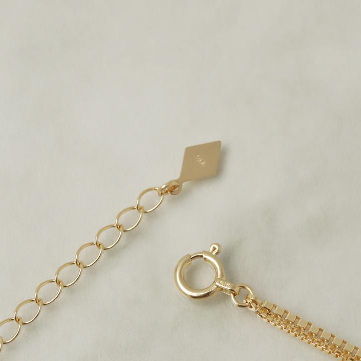 【土日限定5000円OFFクーポン有】 18金 アンクレット k18 18k レディースベネチアン 2連 18金アンクレット 普段使い 18 金 チェーン k18アンクレット | DEVAS | 04
