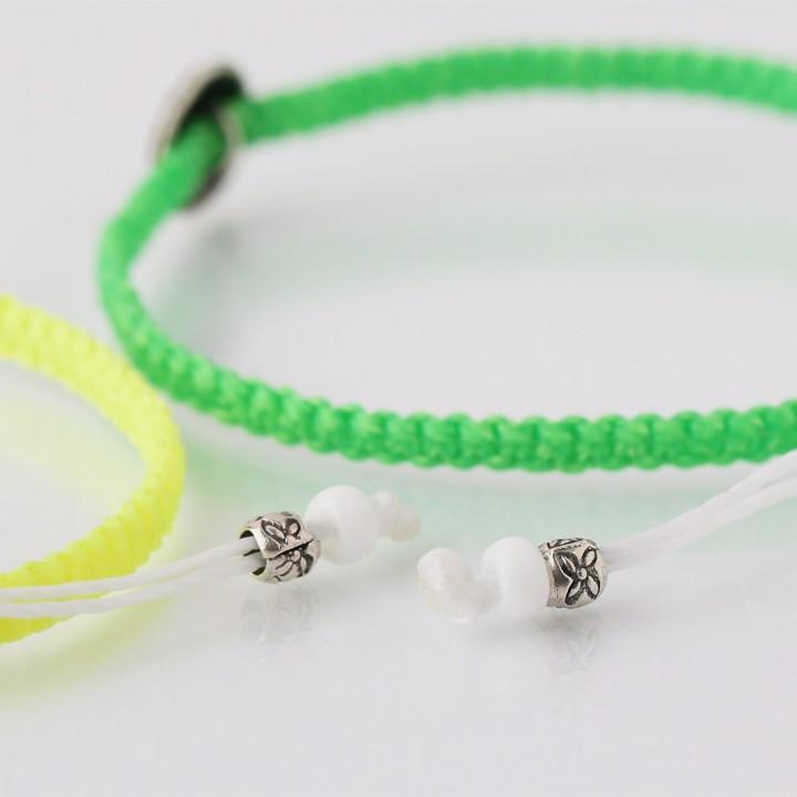 シルバー925 ブレスレット 18金 k18 レディース メンズ シルバー silver925 コンチョ コードブレス シンプル 18金ブレスレット 18k シルバーブレスレット 925 | DEVAS | 03